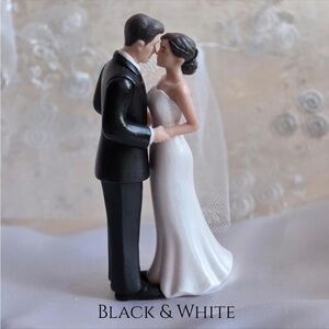 Bride & Groom Wedding Cake Topper